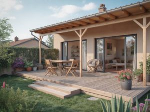 Comment créer une terrasse durable et esthétique pour sa maison conteneur et prolonger l’espace de vie à l’extérieur